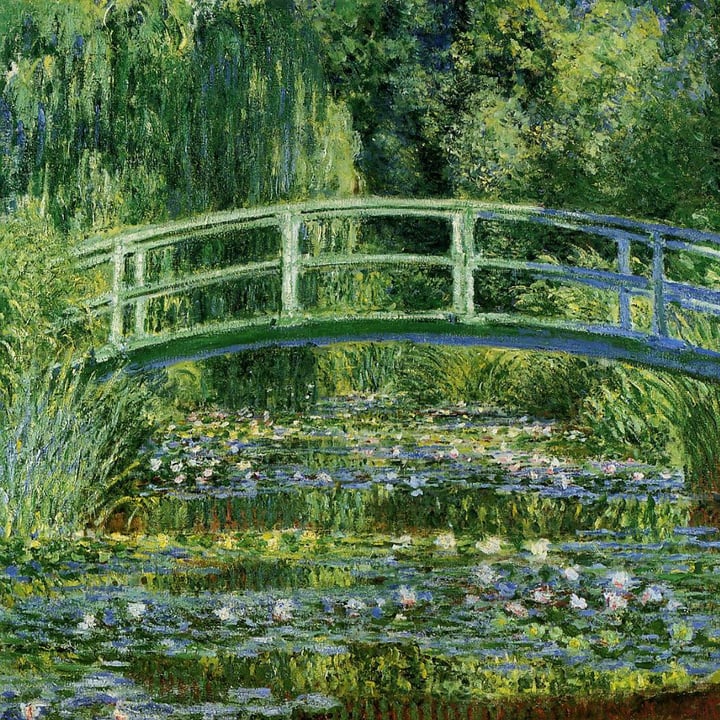 Monet Oil Painting Water Lily